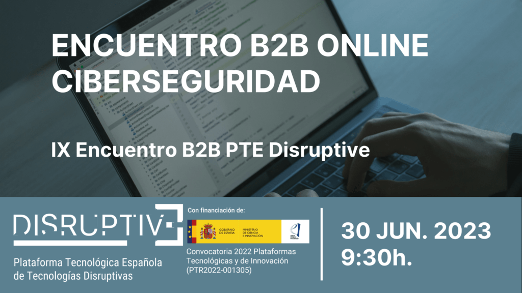DIHBU participates in the B2B Cybersecurity Meeting, organized by the DISRUPTIVE technology platform 1 image 3 6